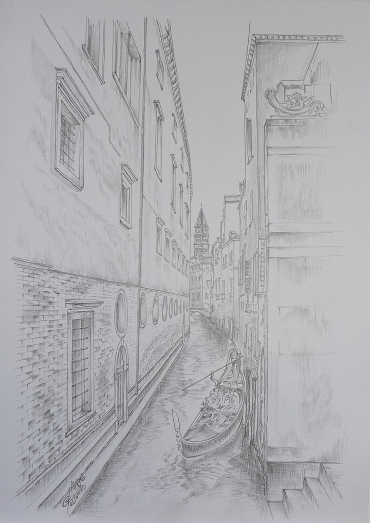 Venezia - Scorcio sul canale